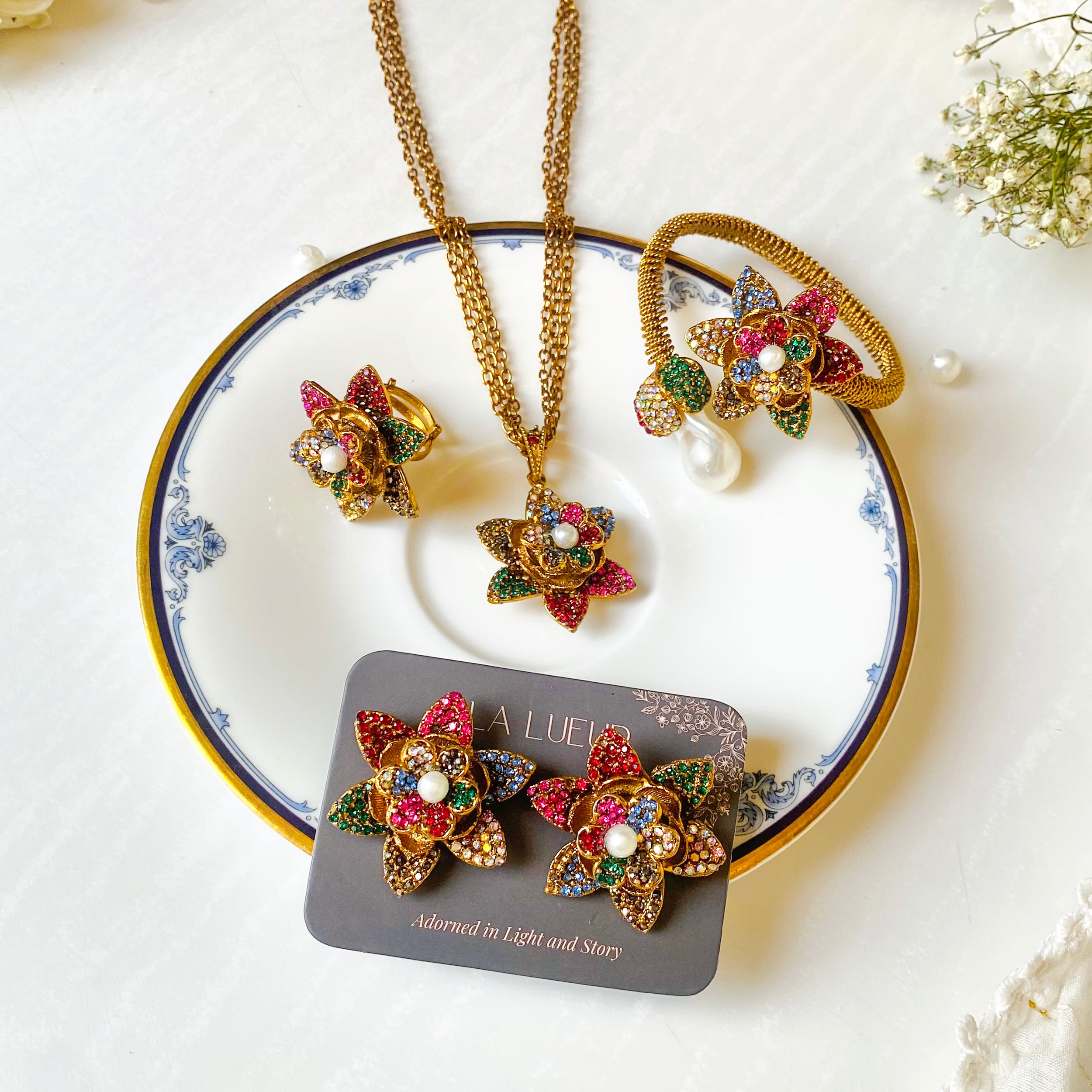 Bahaar Necklace Set - (S-69)