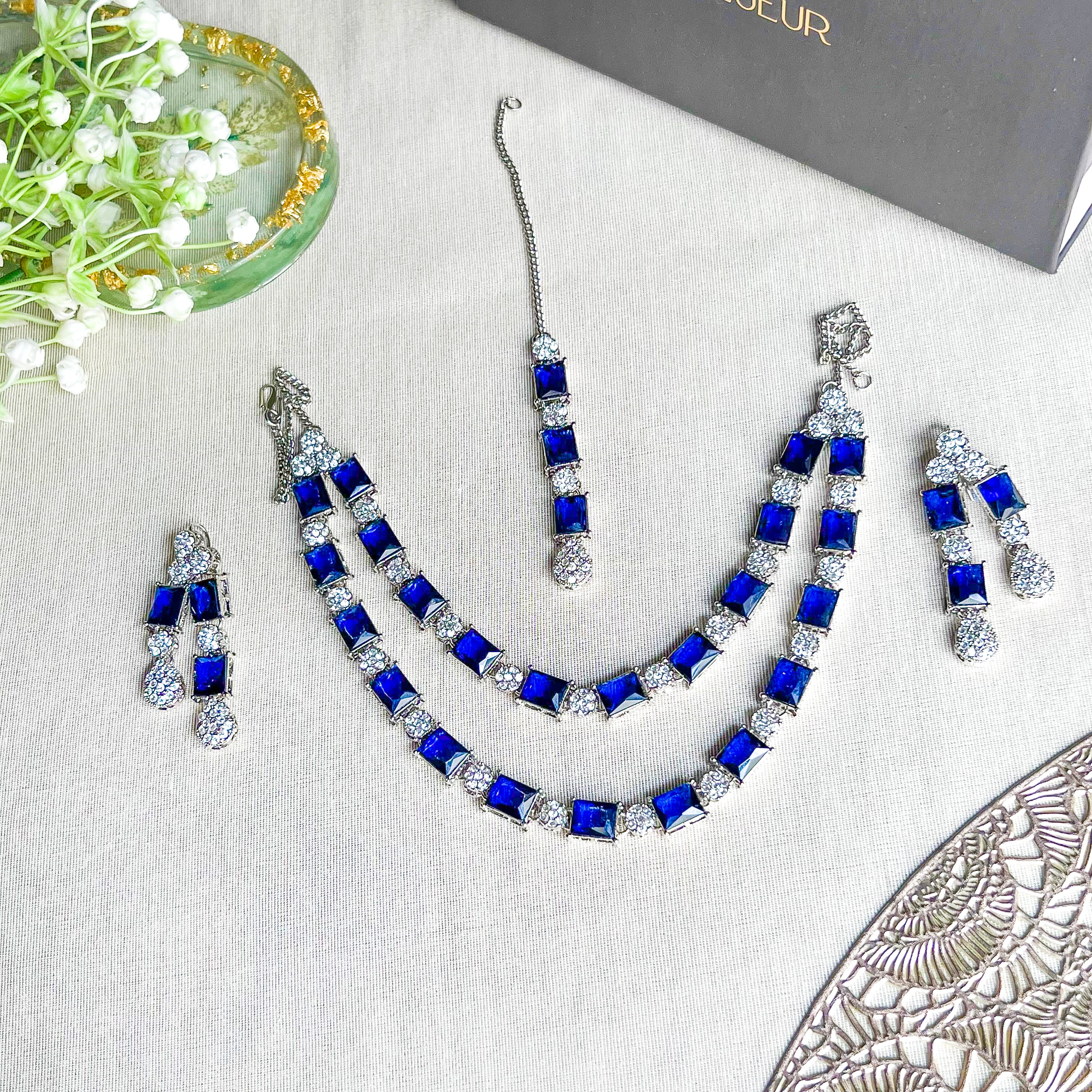 Nigah-e-Naaz Necklace Set – (S-60)