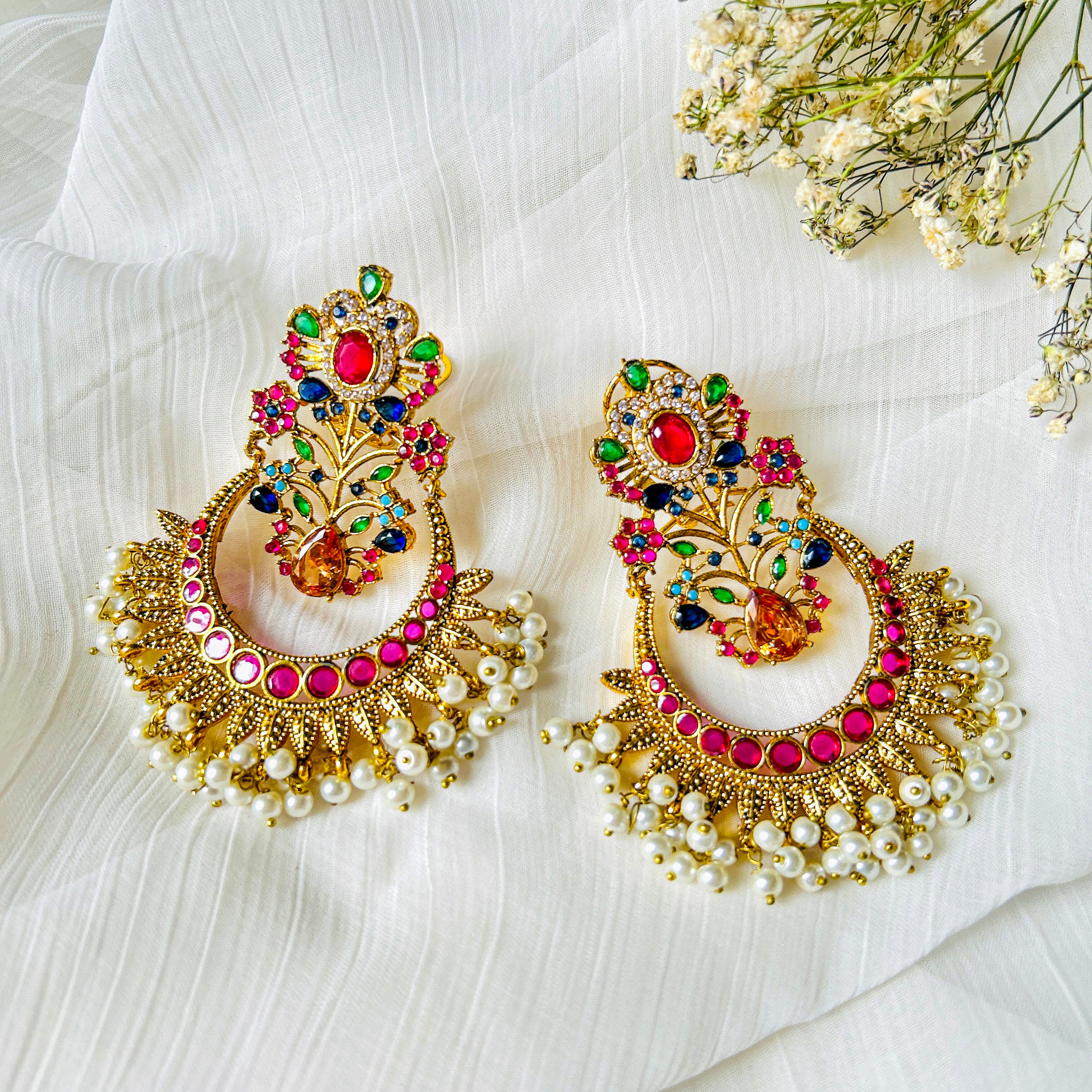 Ronaq Earrings - (ER-131)