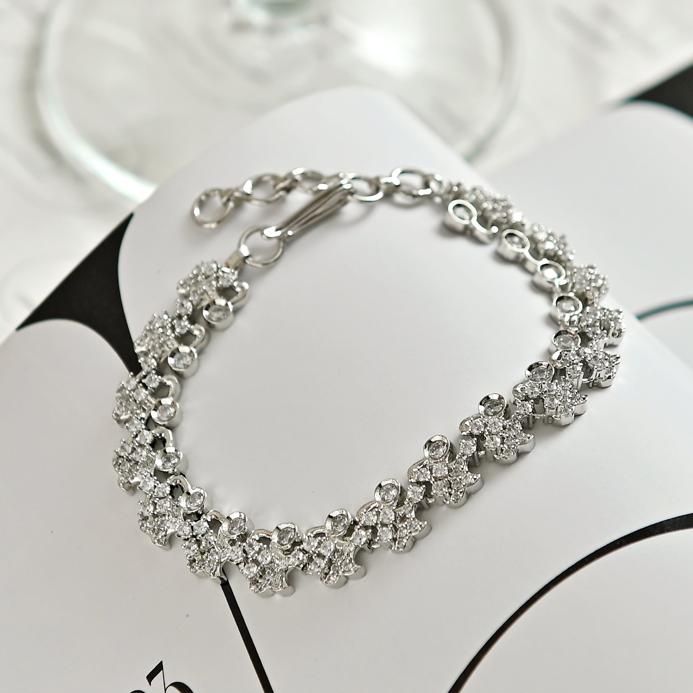Eternal Radiance (American Diamond) Bracelet - (BR - 20)