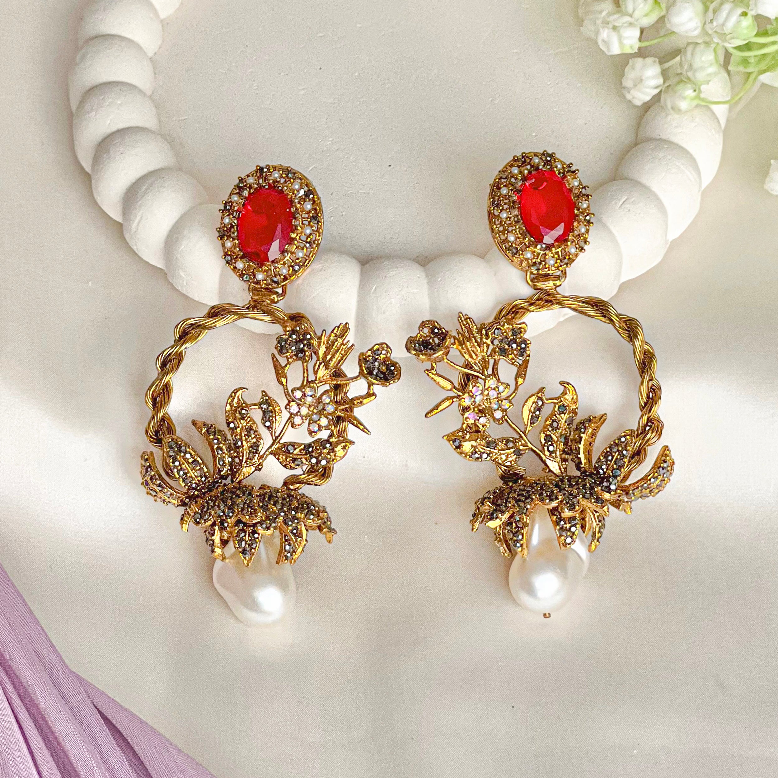 Shafaq Earrings - (ER-125)