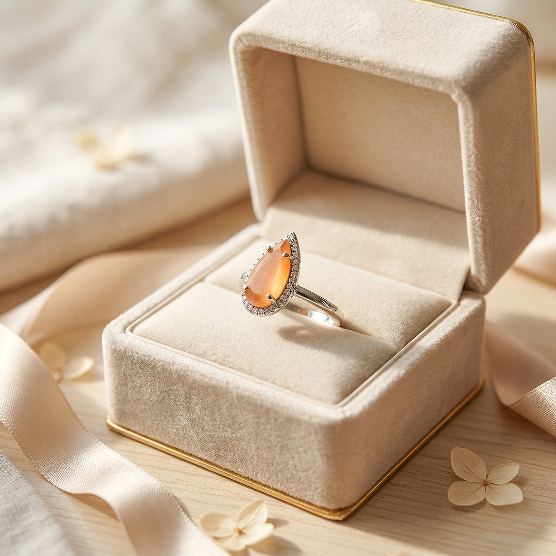 Zircon Natural Sapphire Ring (R-25)