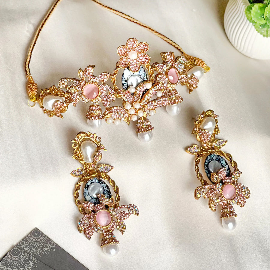 Shahana Choker Set - (CS-67)