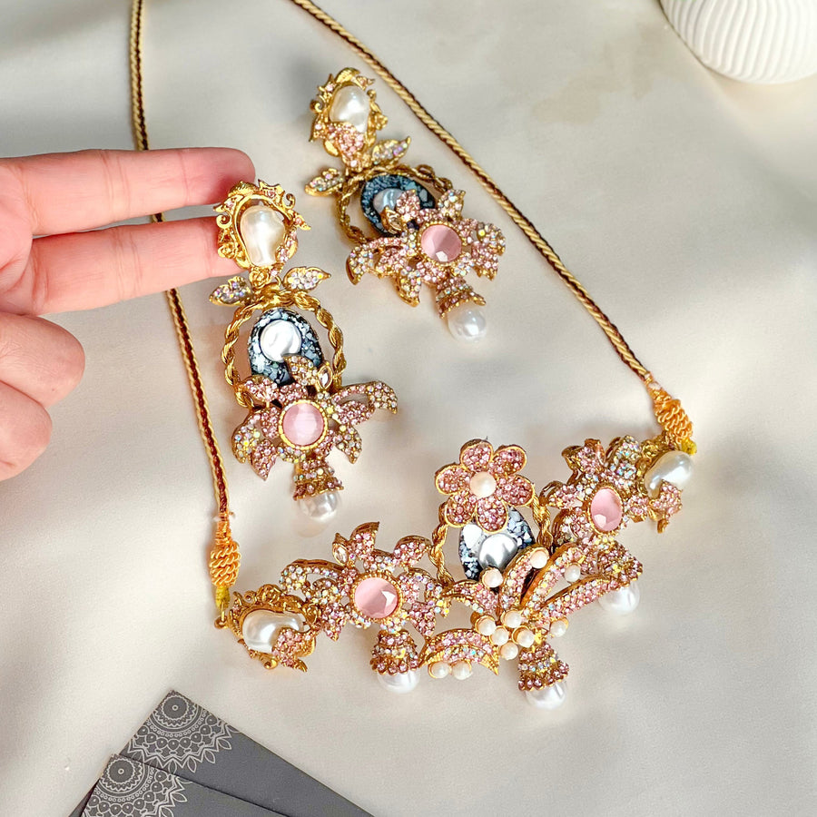 Shahana Choker Set - (CS-67)