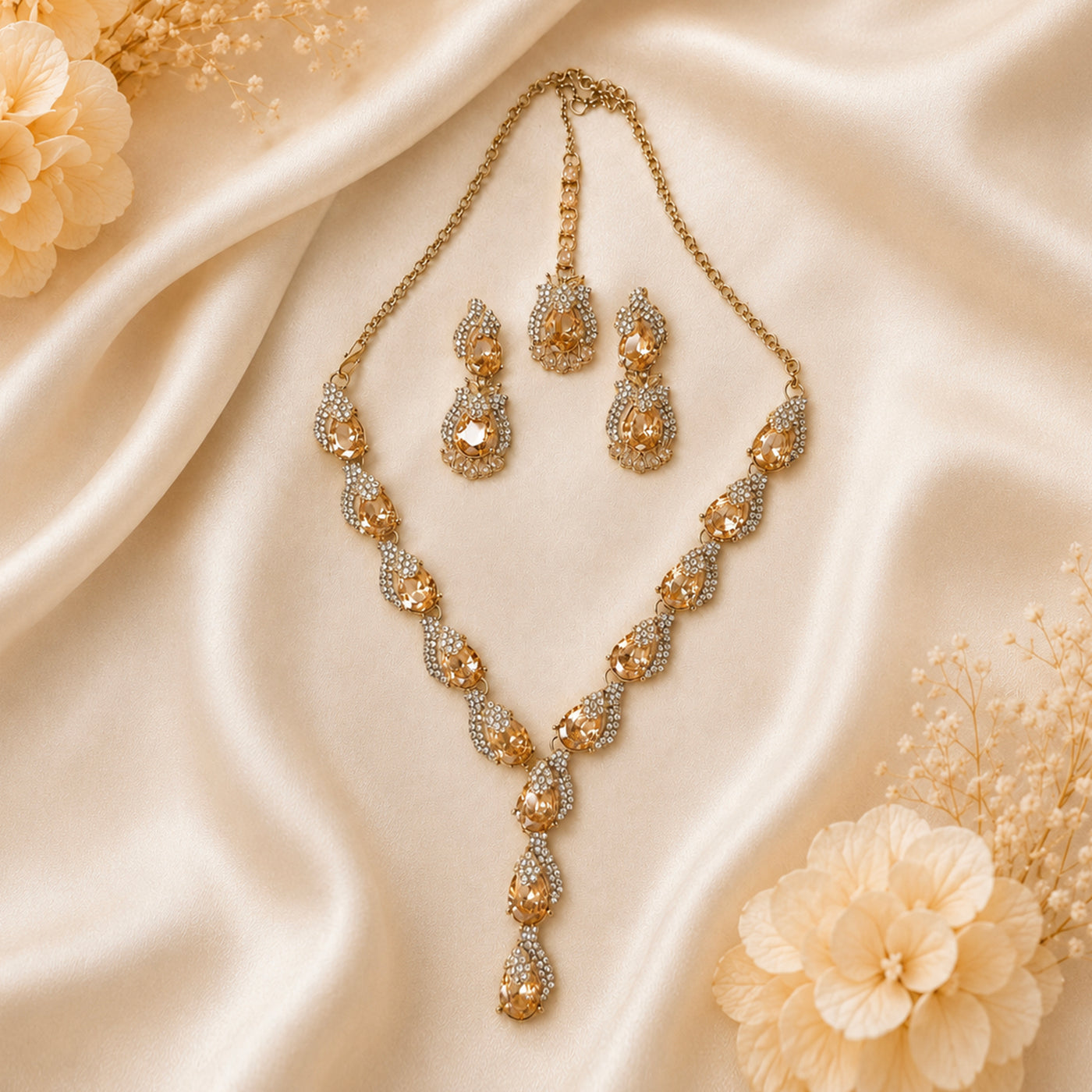 Aabshaar Necklace Set - (S-81)