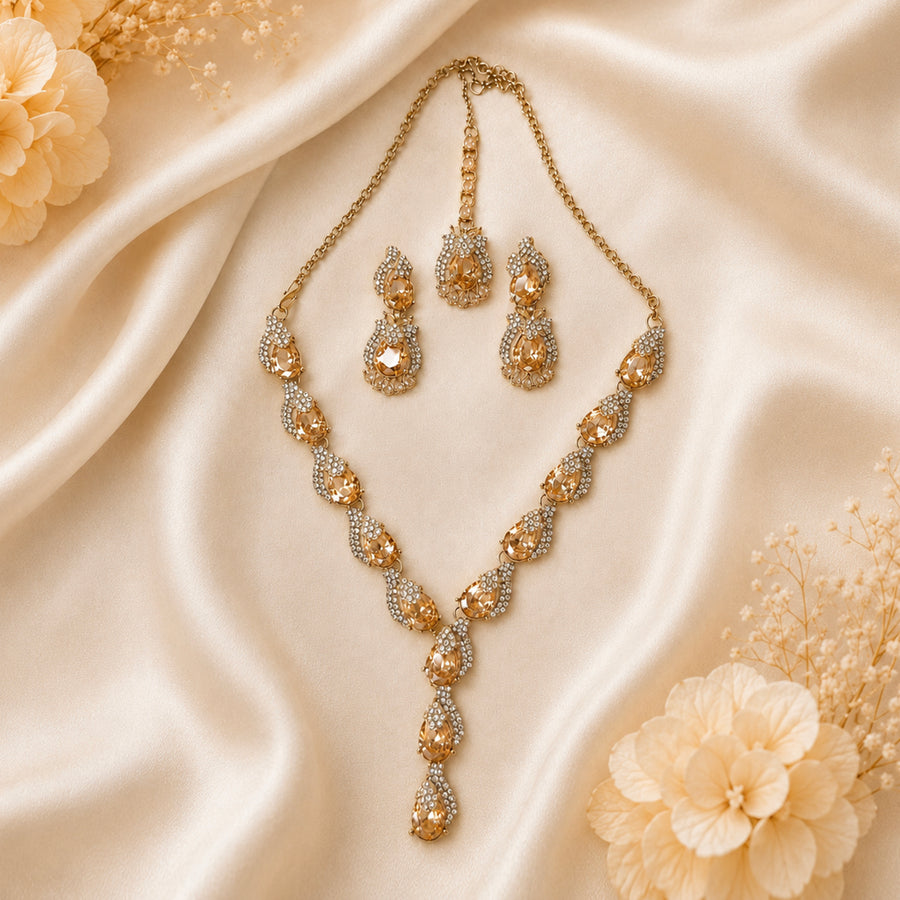 Aabshaar Necklace Set - (S-81)