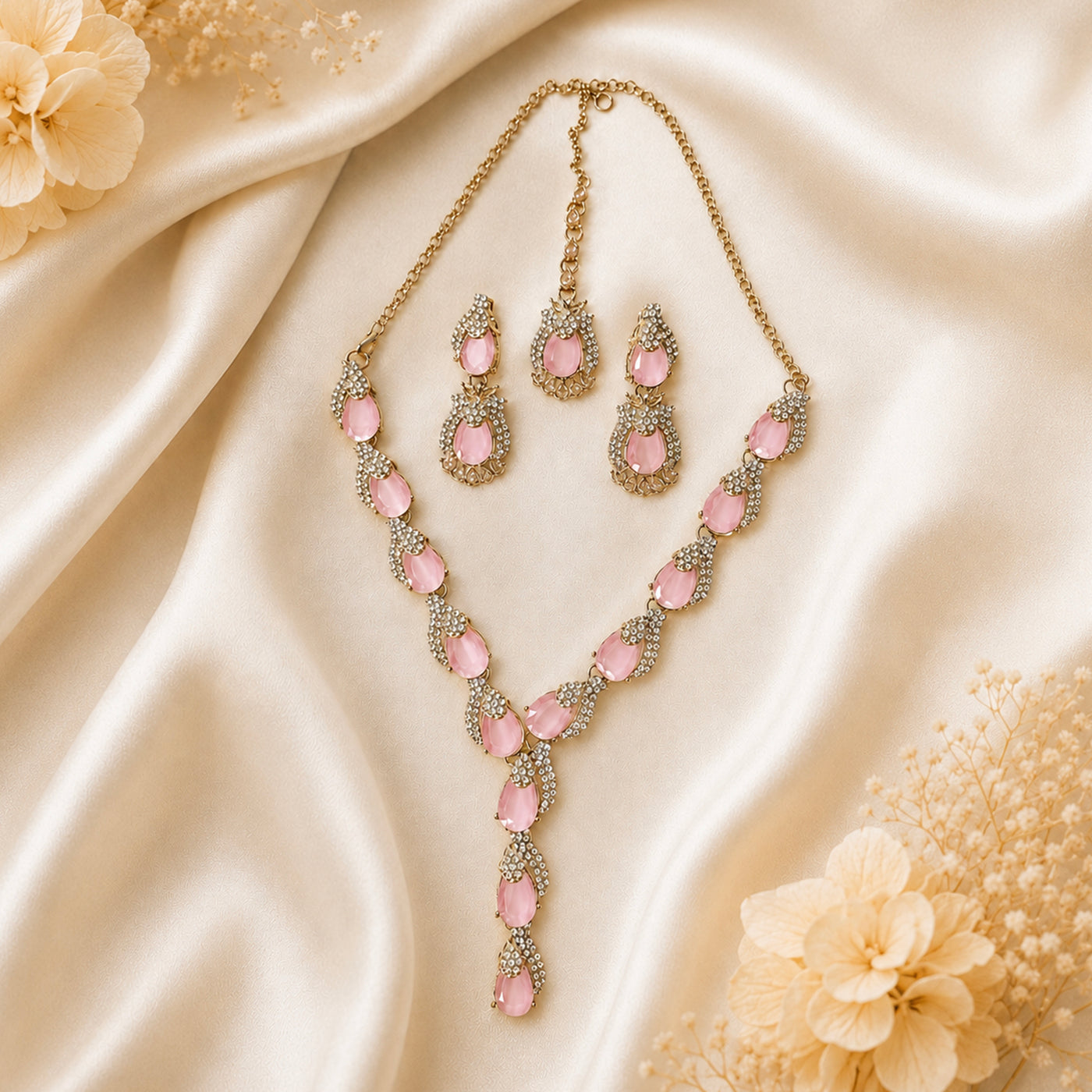 Aabshaar Necklace Set - (S-81)