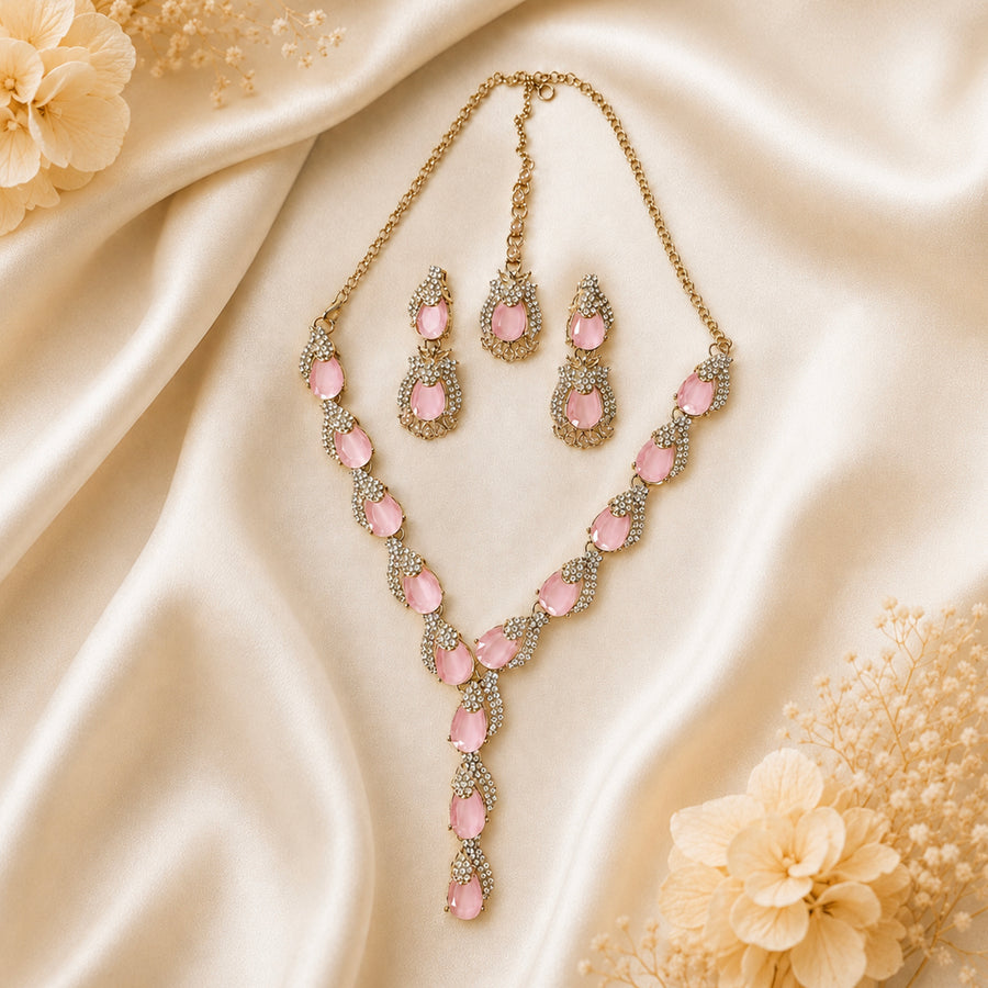 Aabshaar Necklace Set - (S-81)