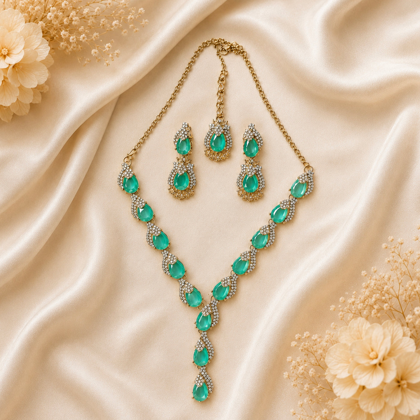 Aabshaar Necklace Set - (S-81)