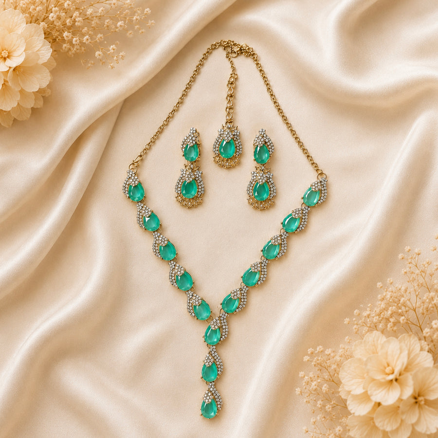 Aabshaar Necklace Set - (S-81)
