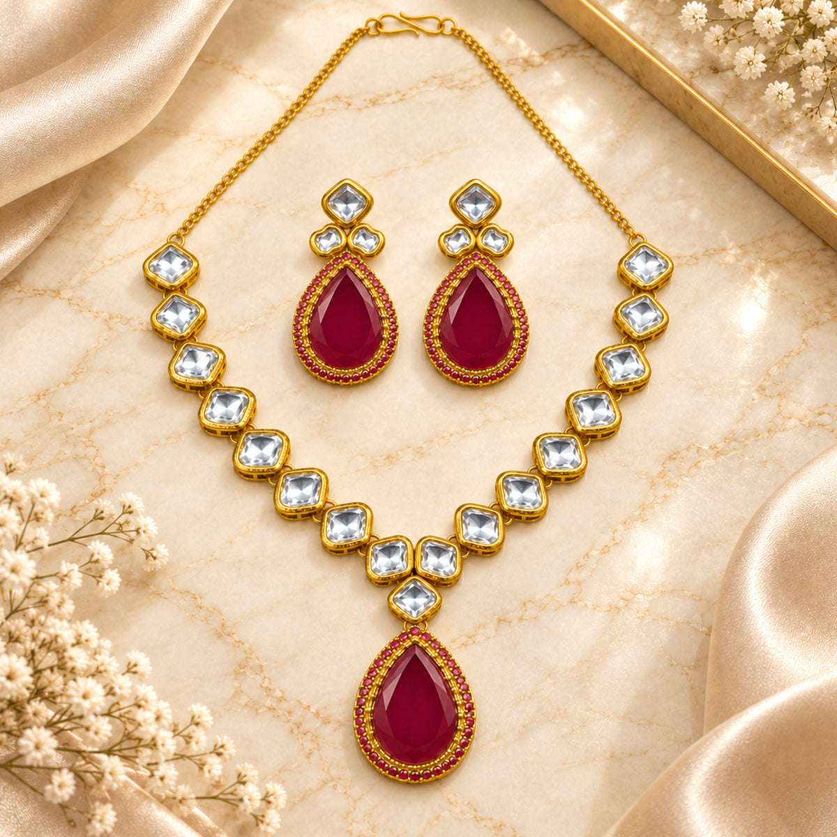 Aahung Necklace Set - (S-82)