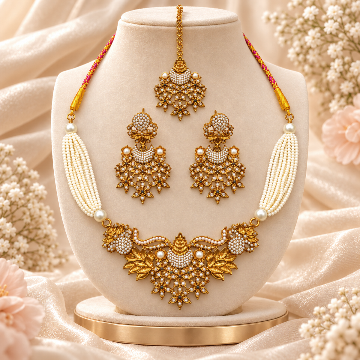 Aarasta Necklace Set - (S-84)