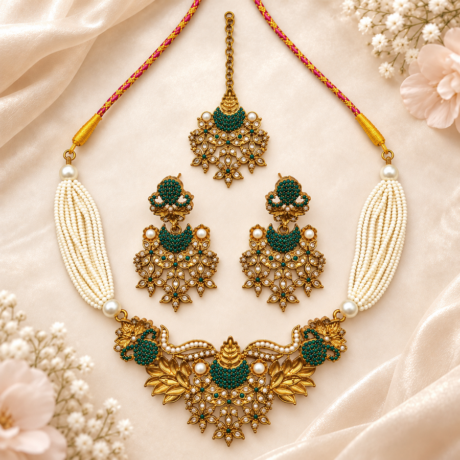 Aarasta Necklace Set - (S-84)