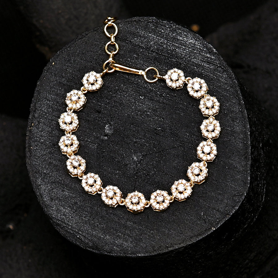 Sterling Serenity Bracelet - (BR-19)