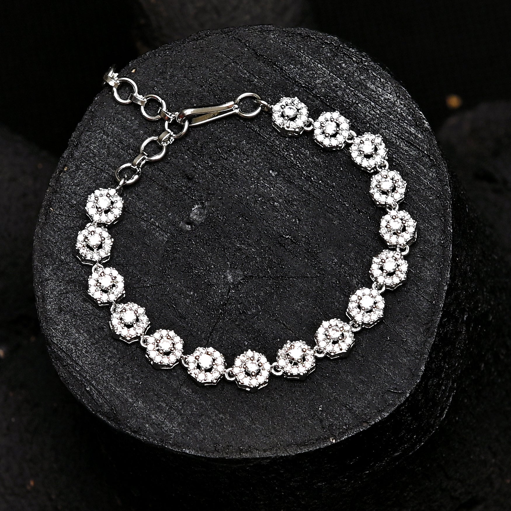 Sterling Serenity Bracelet - (BR-19)