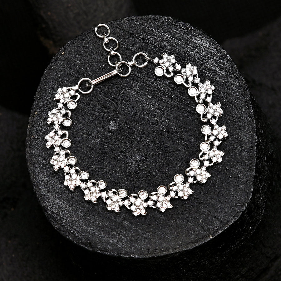 Eternal Radiance (American Diamond)  Bracelet - (BR - 20)