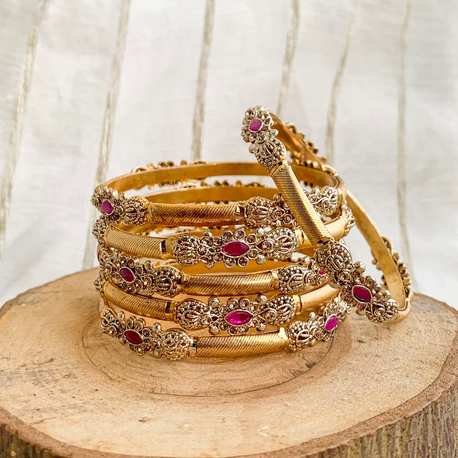 Shab-e-Muskan Bangles Pack of 6 | BN-50