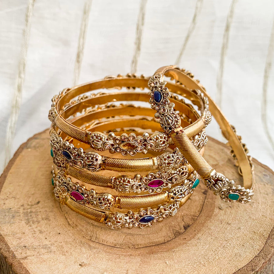 Shab-e-Muskan Bangles Pack of 6 | BN-50
