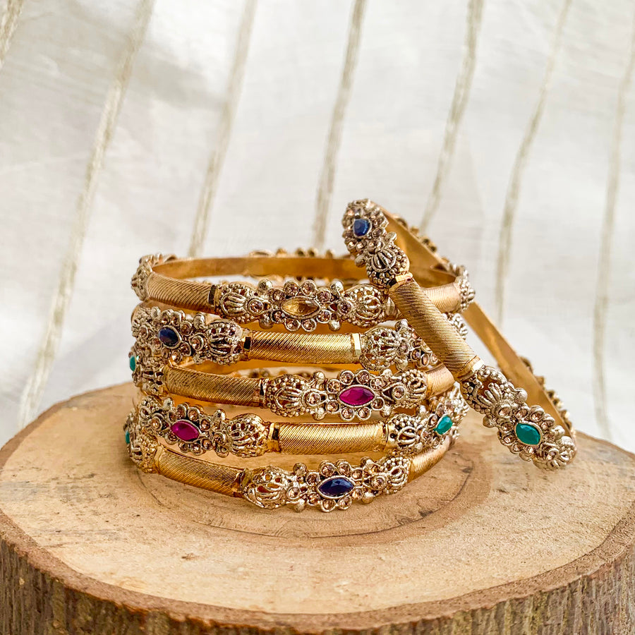 Shab-e-Muskan Bangles Pack of 6 | BN-50