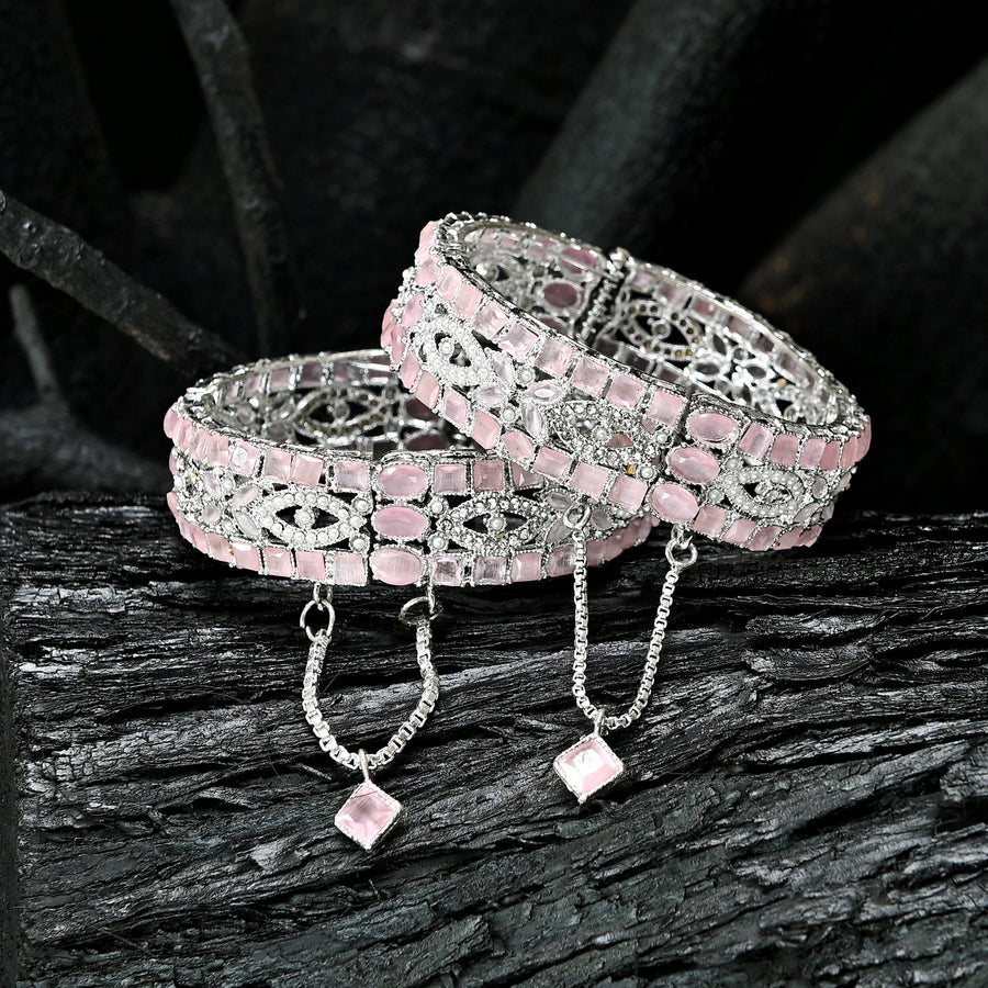 Crystal Cascade KB Bangles - BN-37