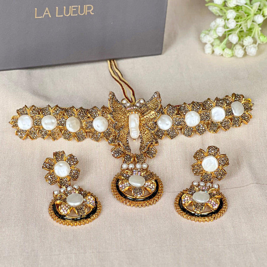 Parwana Choker Set – (CS-62)