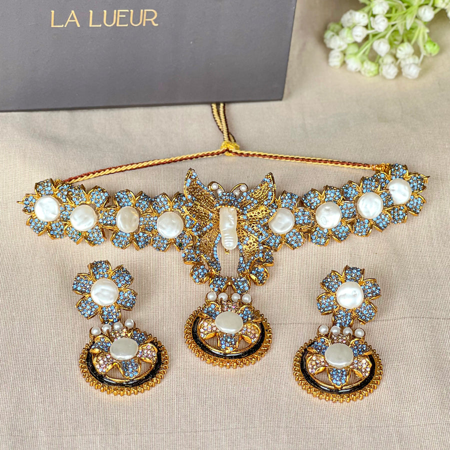 Parwana Choker Set – (CS-62)