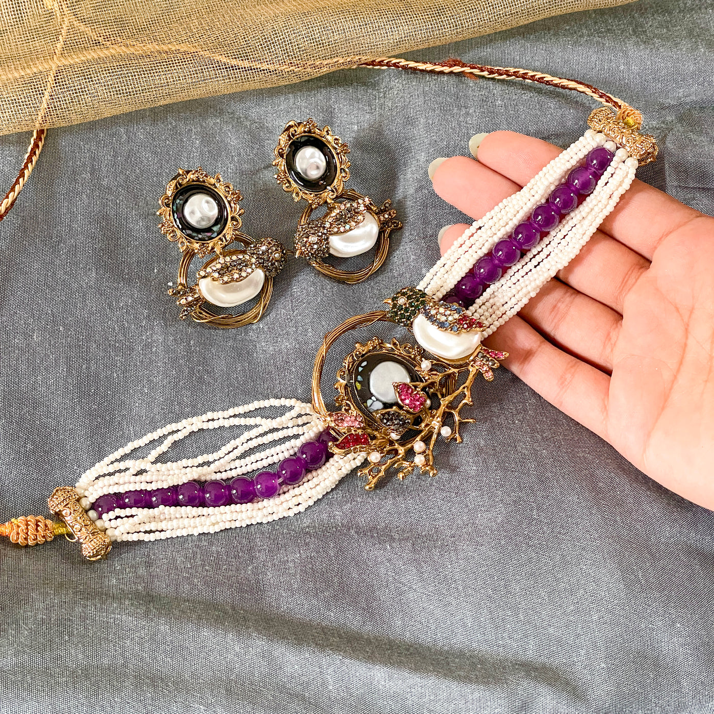 Parinaaz Choker Set – CS-59