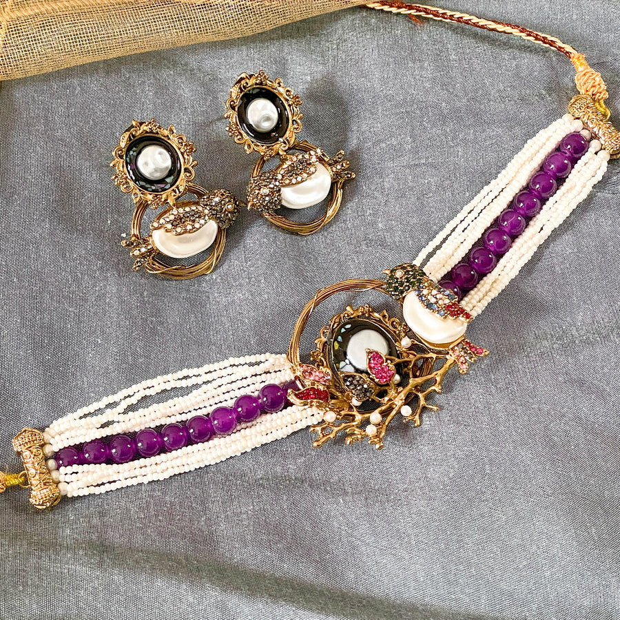 Parinaaz Choker Set – CS-59