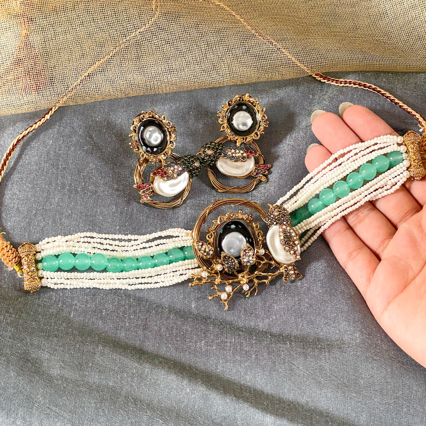 Parinaaz Choker Set – CS-59