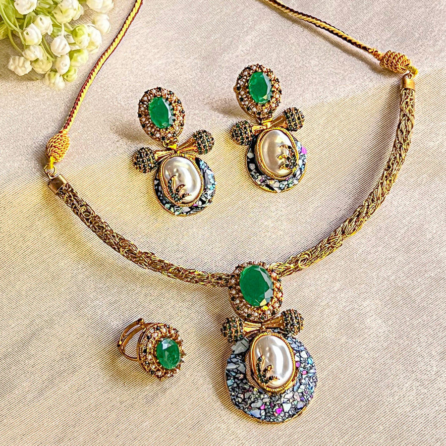Gul-e-Aftab Choker Set – CS-60