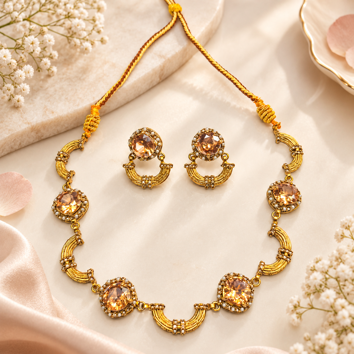Naaz Necklace Set (S-83)