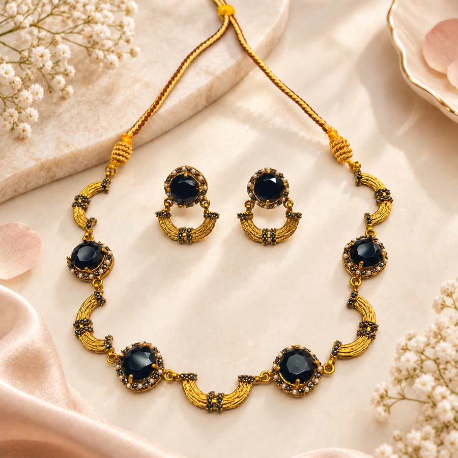 Naaz Necklace Set (S-83)