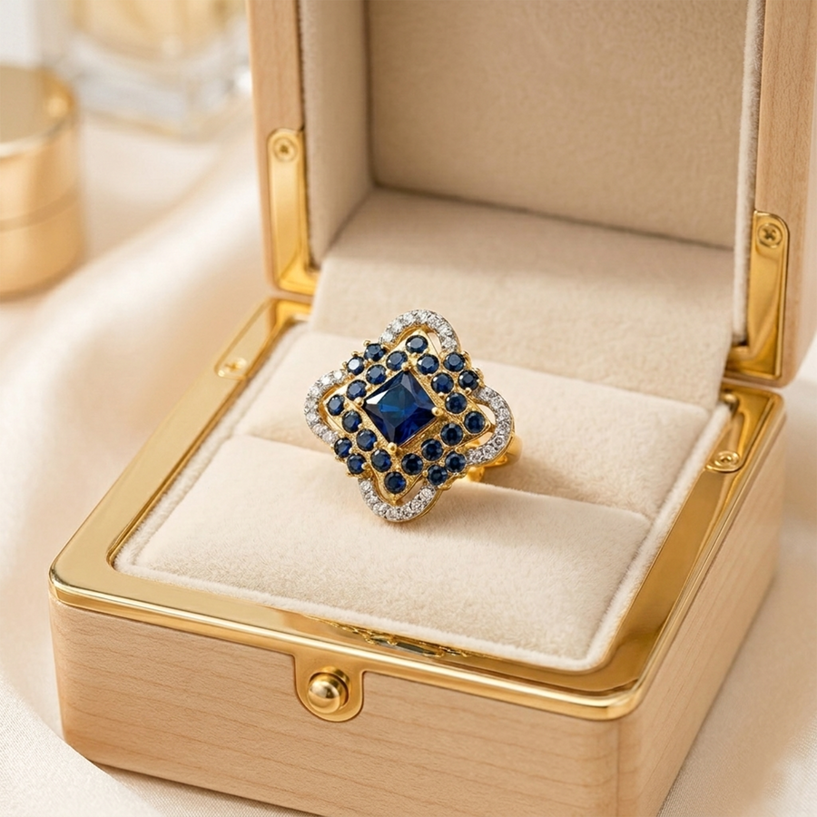 Cubic Zircon Ring (R-15)