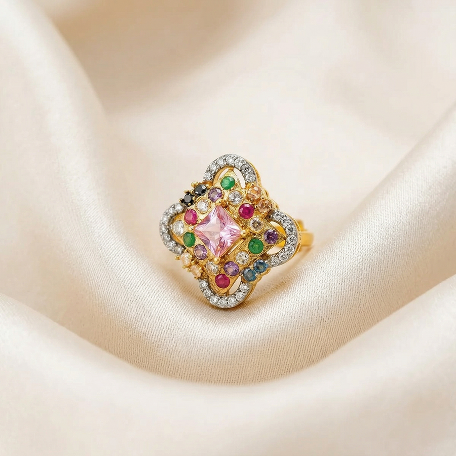Cubic Zircon Ring (R-15)