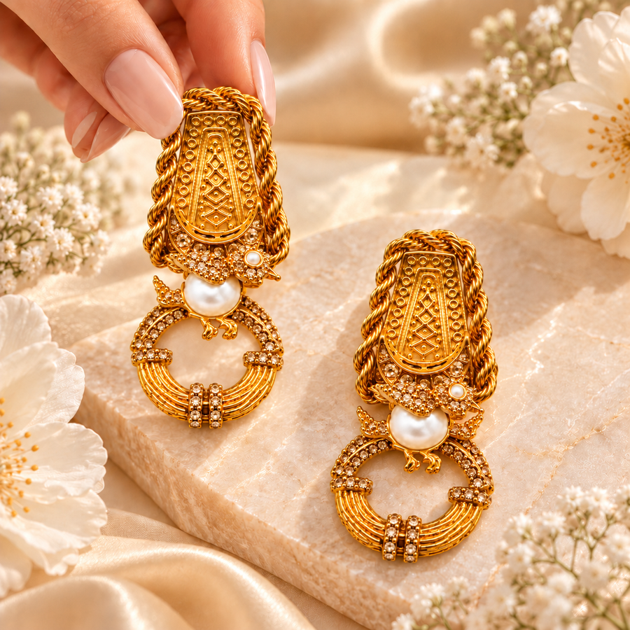 Daira Earrings - (ER-180)