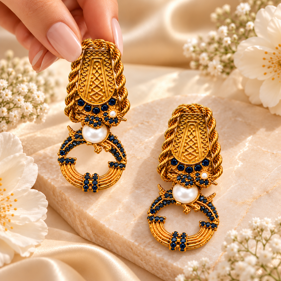Daira Earrings - (ER-180)