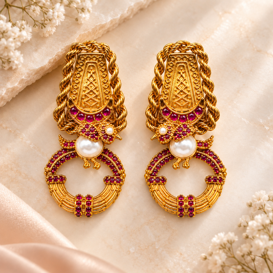 Daira Earrings - (ER-180)