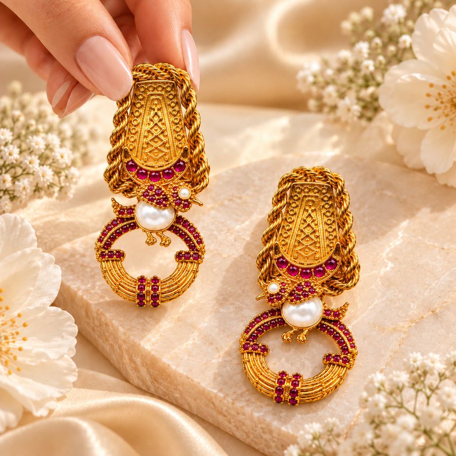Daira Earrings - (ER-180)