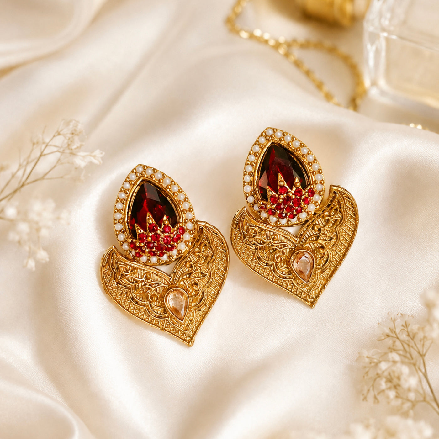 Dilruba Earrings - (ER-170)