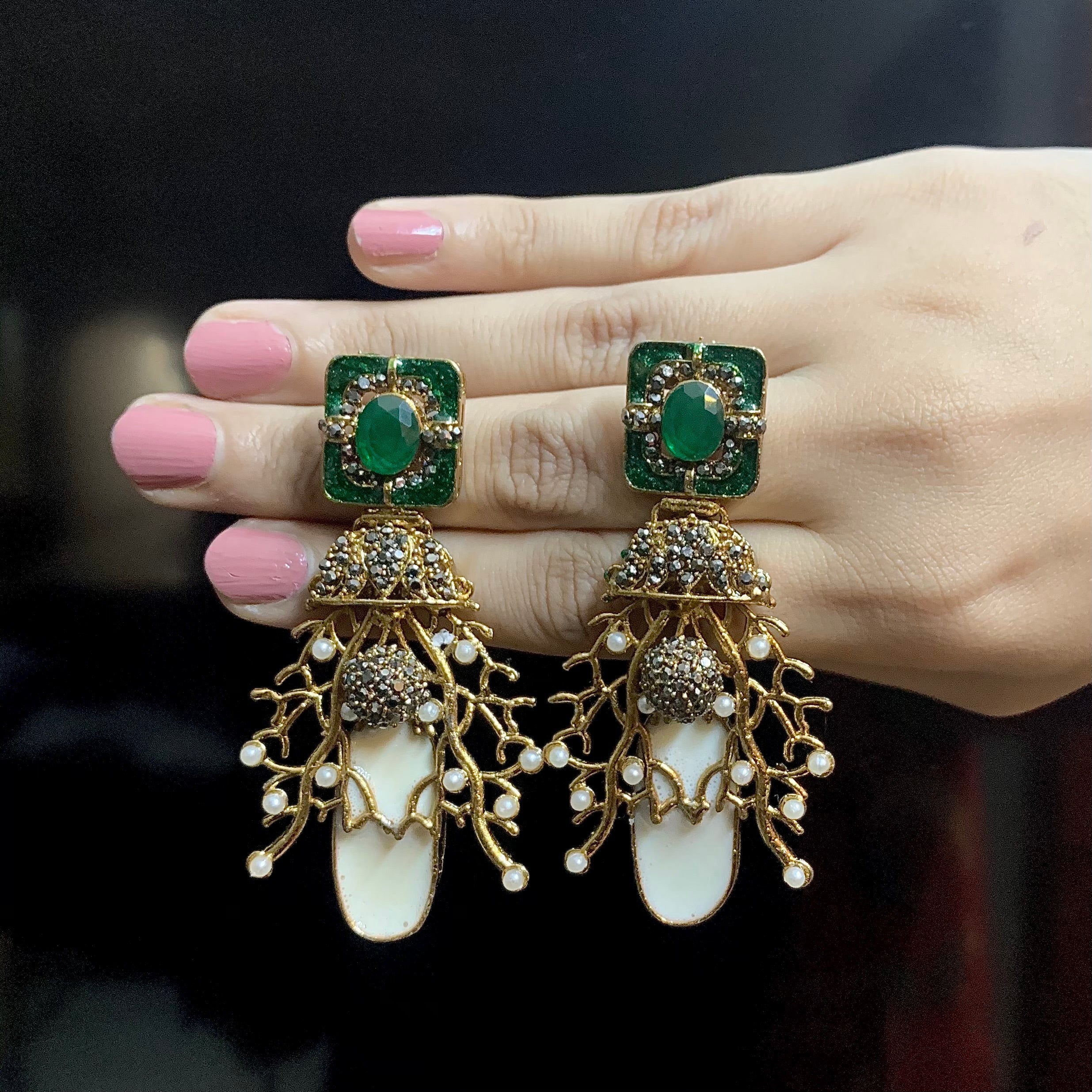 Noor Mahal (D2) Earrings – ER-68