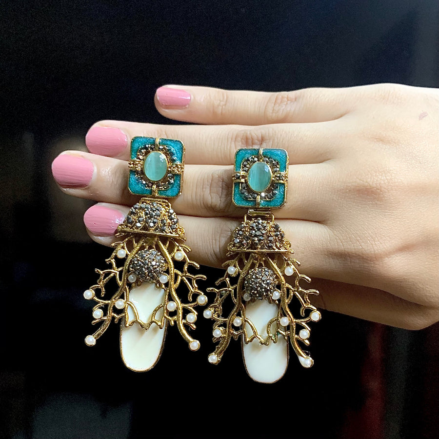 Noor Mahal (D2) Earrings – ER-68