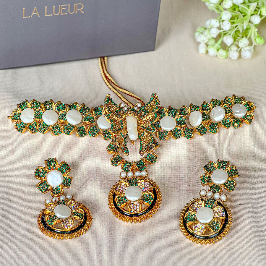 Parwana Choker Set – (CS-62)
