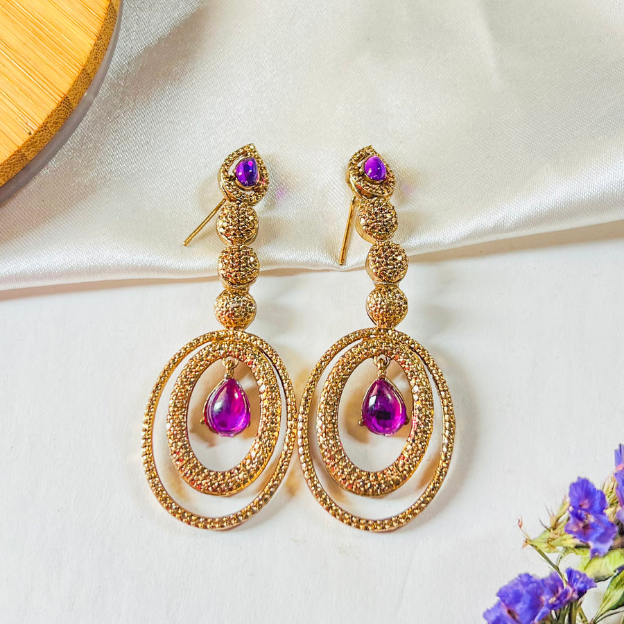 Mahveen Earrings – (ER-120)
