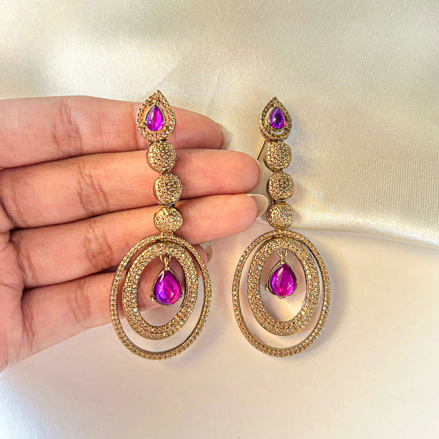 Mahveen Earrings – (ER-120)