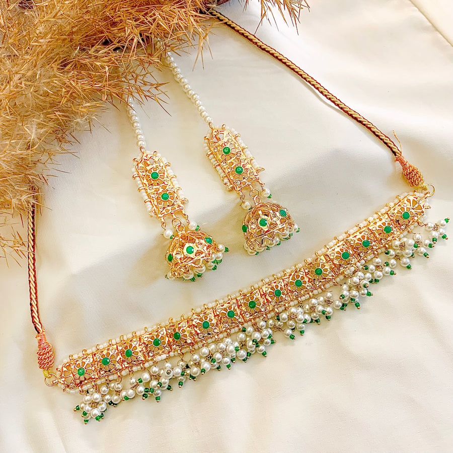 Gajra Choker Set | CS-65
