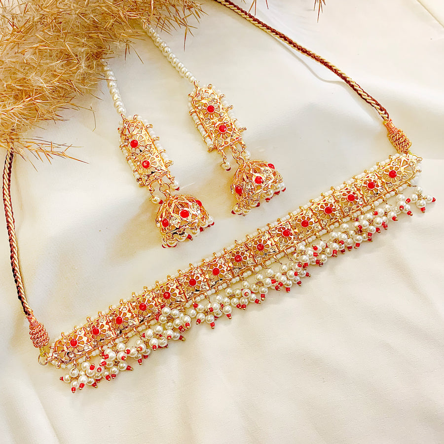 Gajra Choker Set | CS-65