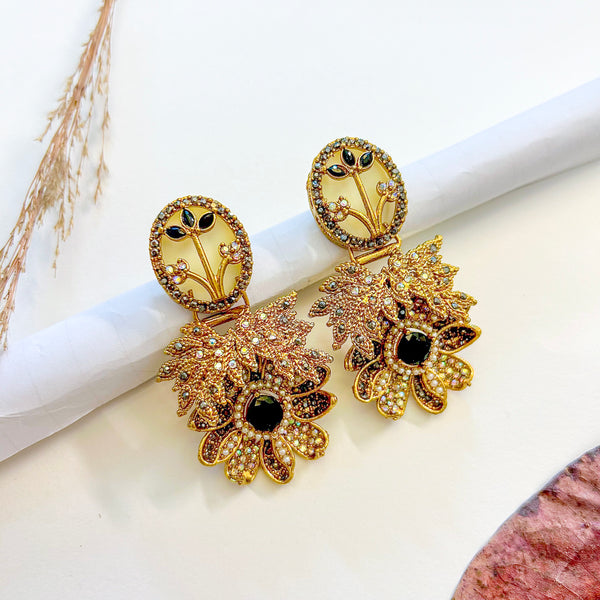 Barg-o-Gul Earrings - (ER-126)