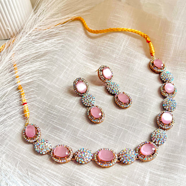 Gohar-e-Aab Necklace Set – (S-62)