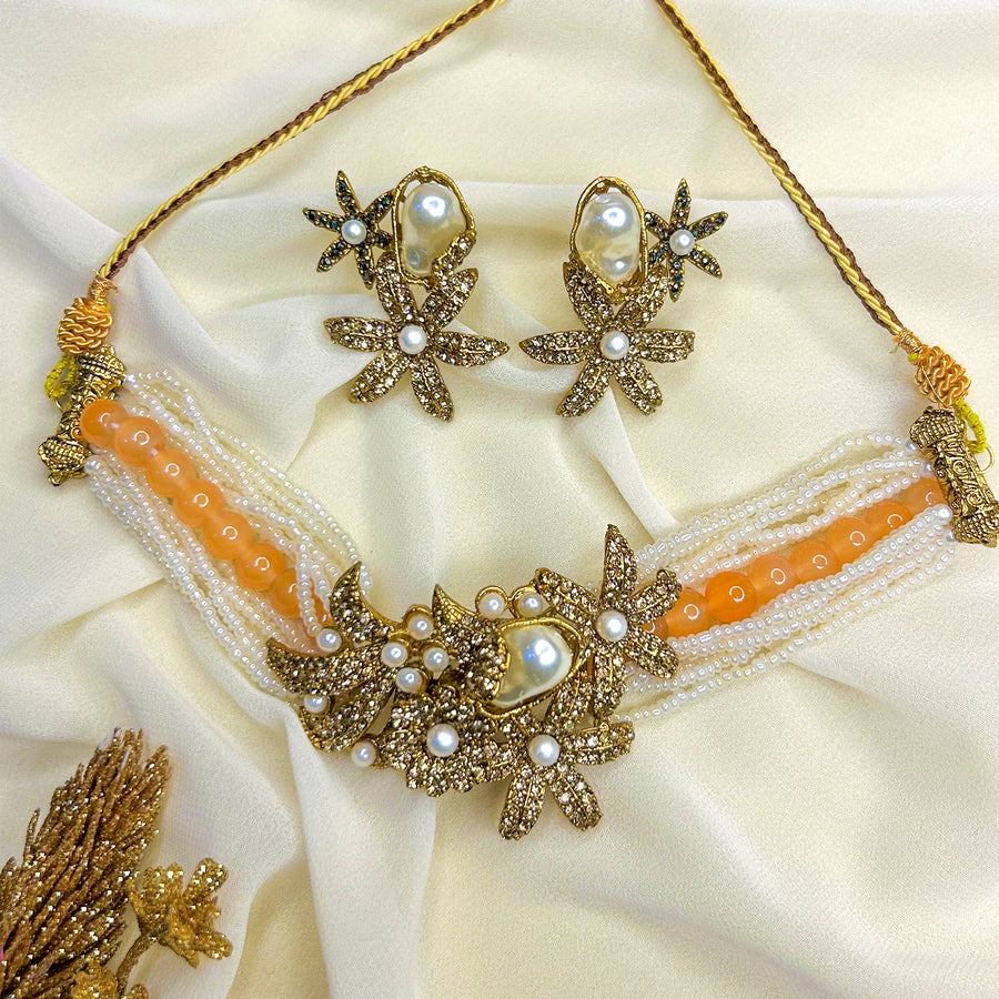 Gul-e-Raaz Chocker Set - (CS-69)