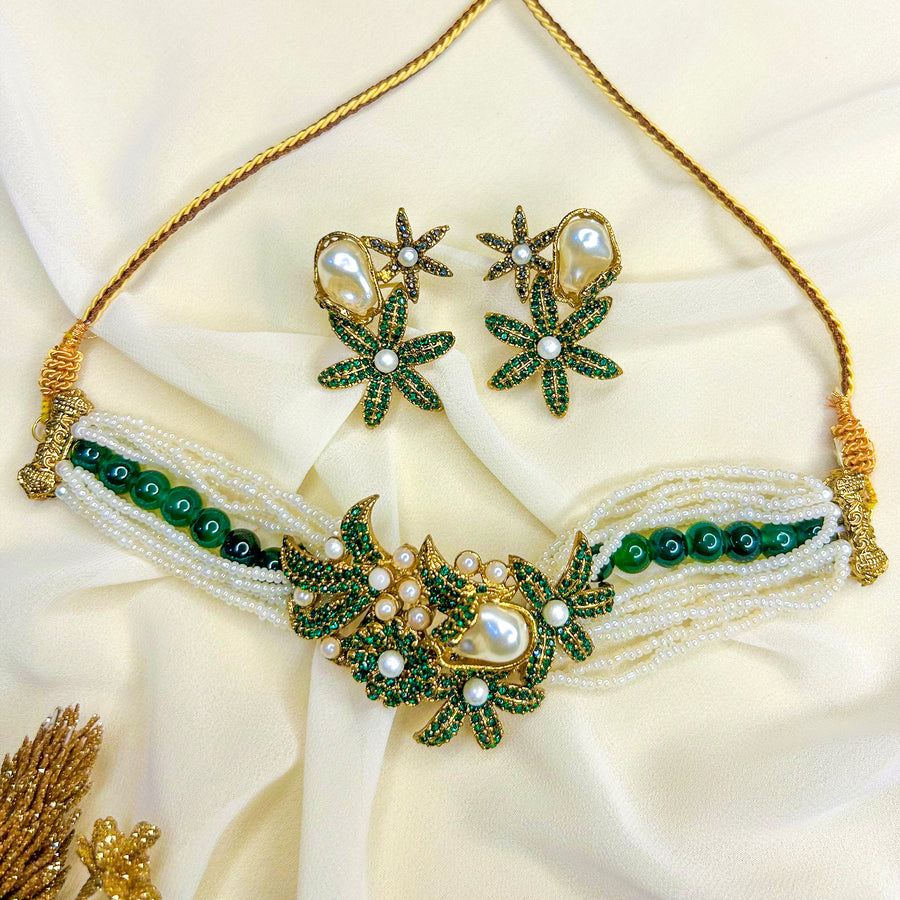 Gul-e-Raaz Chocker Set - (CS-69)